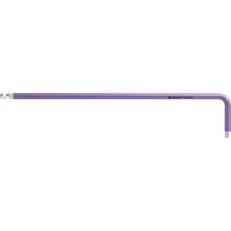 PB SWISS TOOLS 212ZL-3/32LI ボール付レインボーレンチ(ロング)すみれ