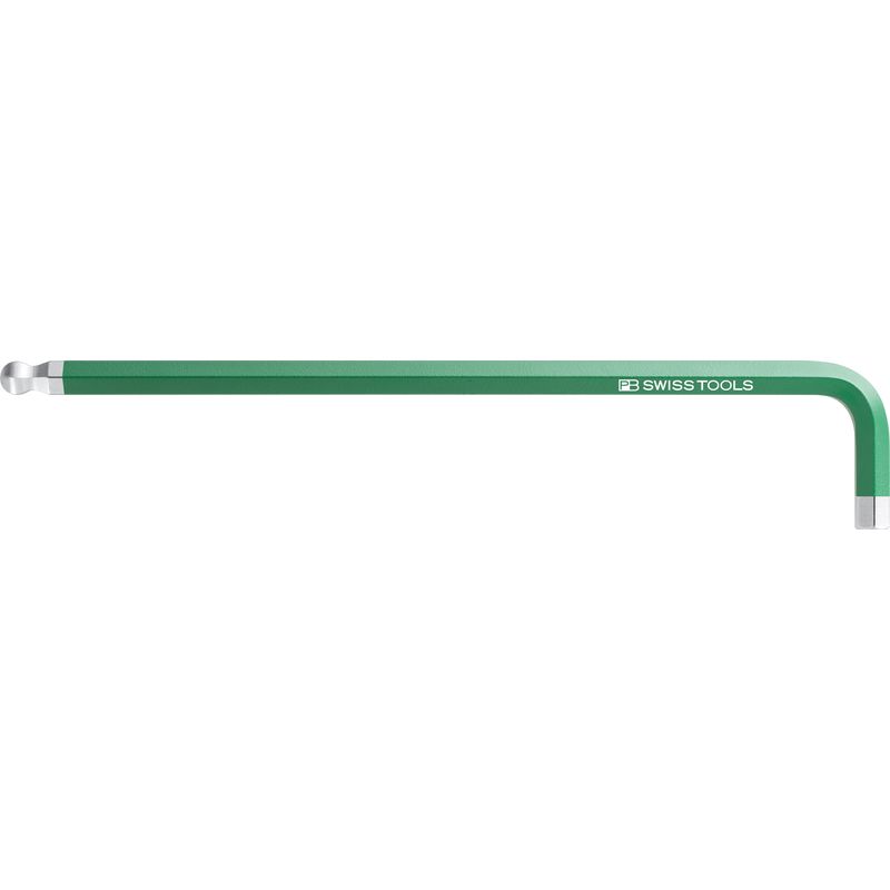 PB SWISS TOOLS 212ZL-5/16GR ボール付レインボーレンチ (ロング)緑色