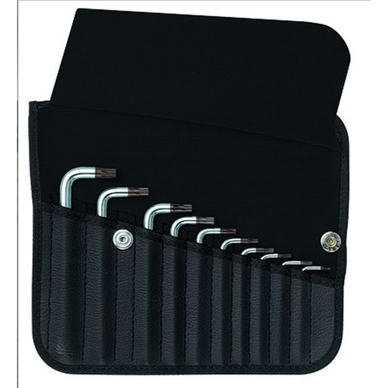 PB SWISS TOOLS 410K ヘクスローブレンチセット 袋入り10本組