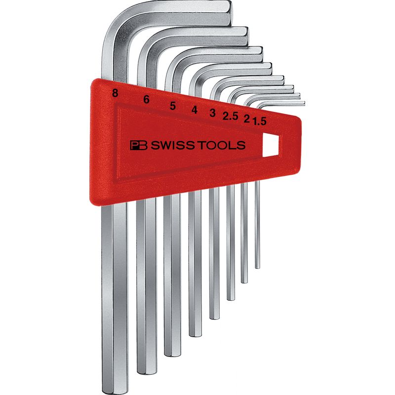 PB SWISS TOOLS 210H-8CN ホルダー付六角棒レンチセット