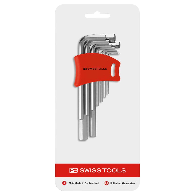 PB SWISS TOOLS 210DH-10CN ホルダー付六角棒レンチセット