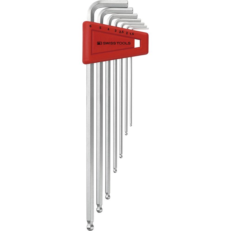 PB SWISS TOOLS 212LH-6CN ボール付ロング六角棒レンチセット