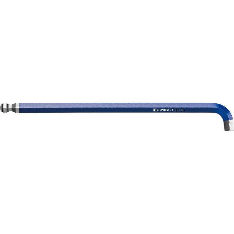 PB SWISS TOOLS 2222L-10BL マルチアングルボール付レインボーレンチ 青色