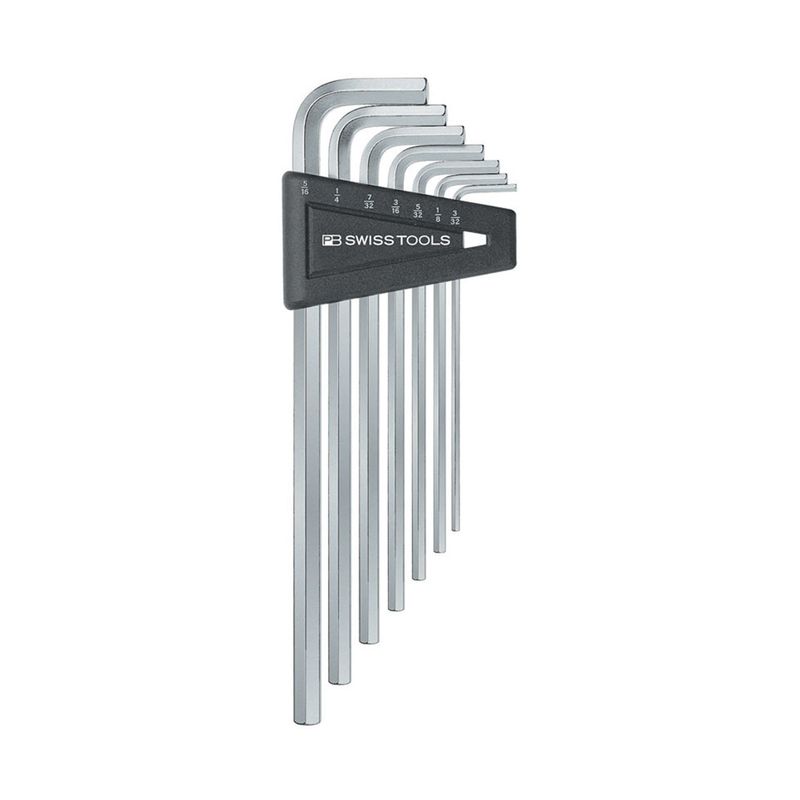 PB SWISS TOOLS 214ZH-12 六角棒レンチセット ロング(パックナシ)