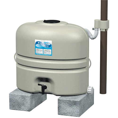SANEI EC2010AS-H-60-110L 雨水タンク 取水器型付 グレー