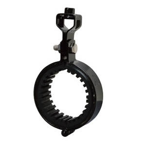 A10197 ブラック塗装 防振 CL吊バンド ロック付 10tゴム