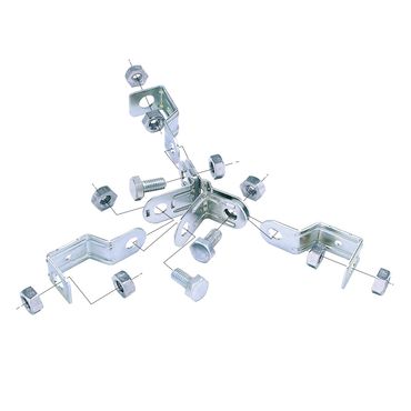 DYR3 吊りボルト振れ止め金具 ガッチリロック(3方向用)