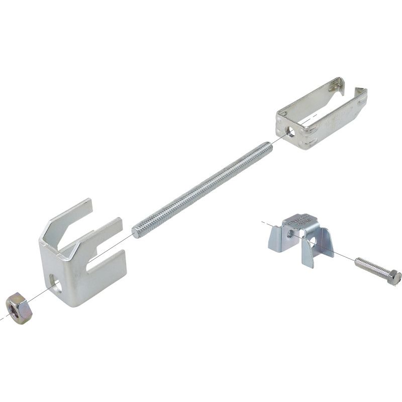 HBURGH HB1U吊り金具用横揺れ補強金具(H形鋼用)