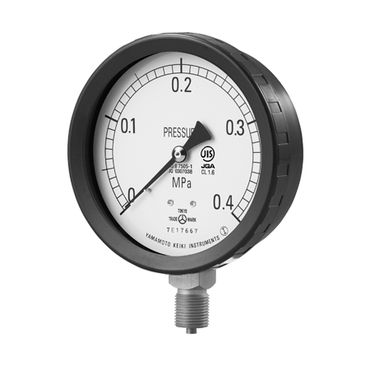 山本計器 0.16Mpa 圧力計 プラスチック A型