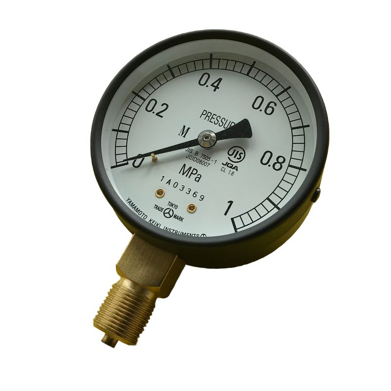 山本計器 1.0MPa 圧力計 【蒸気用】 A型