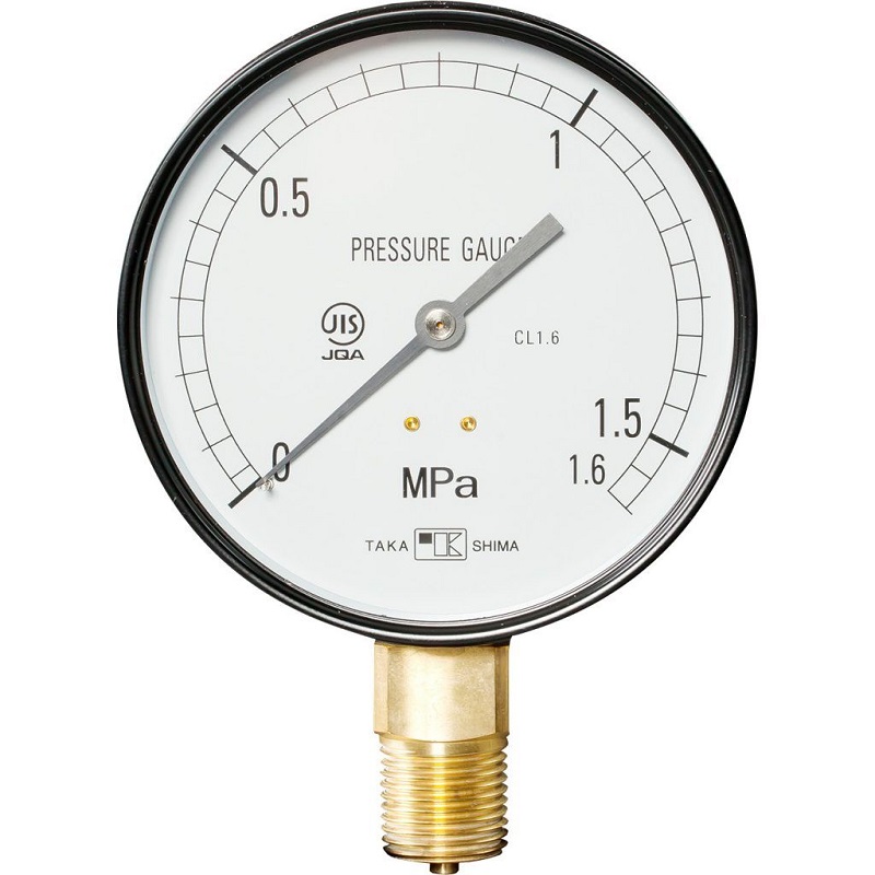 高島計器 ST A 標準圧力計【G3/8･100X2.5MPa】