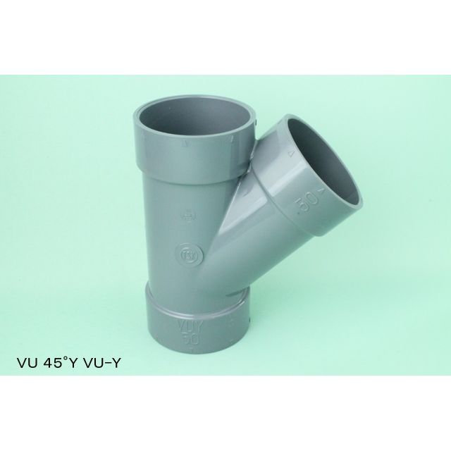 VU-Y 45°Y VU継手