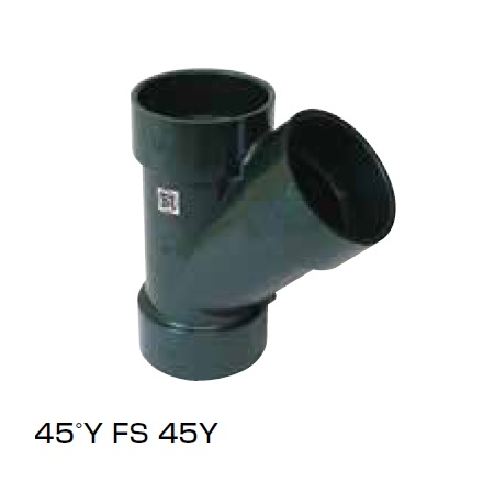FS-45Y 45°Y 耐火DV継手