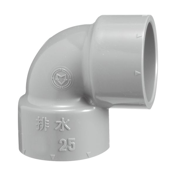 VPL VP管用90度異径エルボ