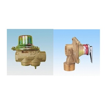 セット5C(1:1) 減圧弁･温水機器用逃し弁セット品