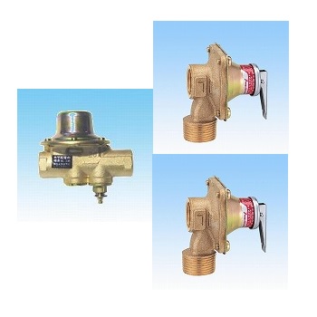セット6L(1:2) 減圧弁･温水機器用逃し弁セット品