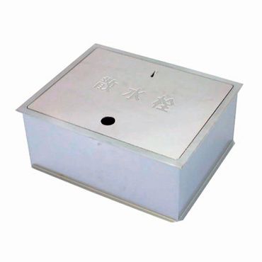ミヤコ SB24-10XS ステンレス散水栓ボックス 床用 SUS304 底板付