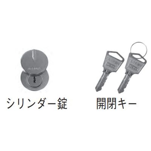 伊藤鉄工 B3BSK 散水栓ボックス用 鍵一式(錠前+鍵)のみ