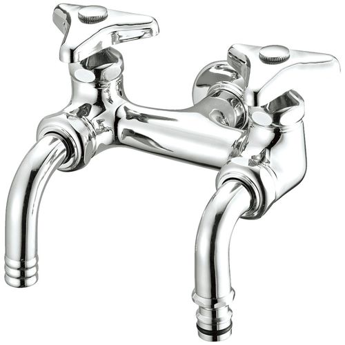 F136V-13 散水用二口ホーム水栓(固定コマ仕様)