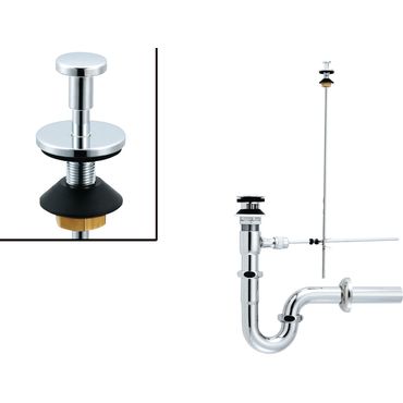 LIXIL LF-6PALU ポップアップ式壁排水Pトラップ