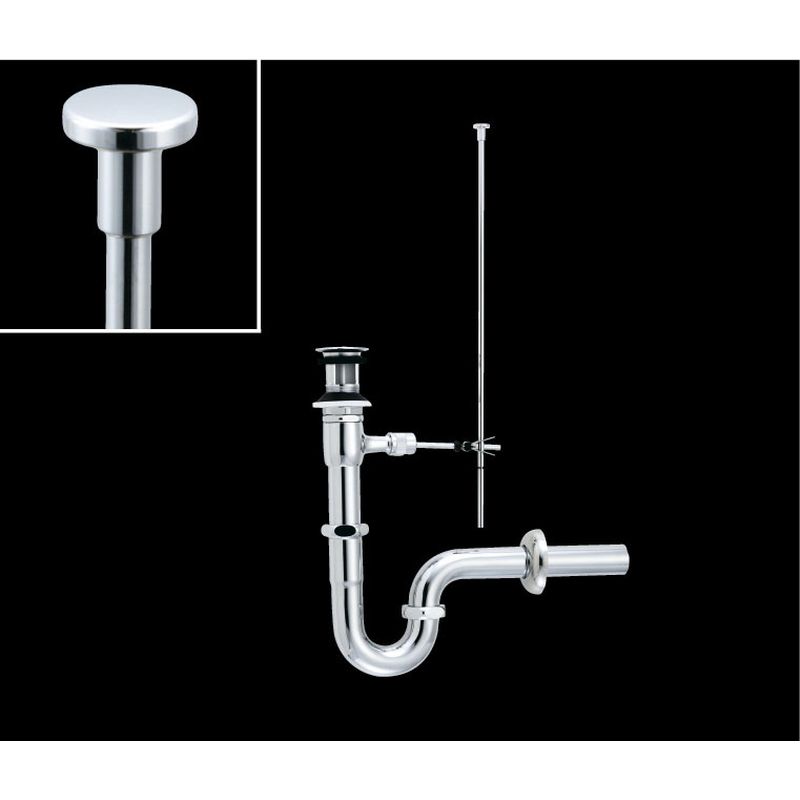 LIXIL LF-281PAU ポップアップ式壁排水Pトラップ