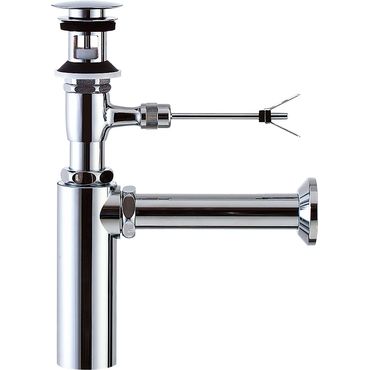 LIXIL LF-711PAC ポップアップ式壁排水ボトルトラップ(排水口カバー付)