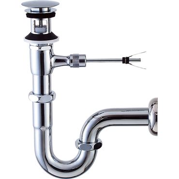 LIXIL LF-71PAC ポップアップ式排水Pトラップ(排水口カバー付)