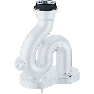 LIXIL SF-20SAF 掃除流し用排水Sトラップ(白色塗装焼付･鉛管用)