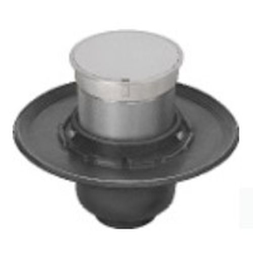 長谷川 T5B-PCD(SU) フロアードレイン【接続管付･T5-B本体+椀+PCD(SU)金具】