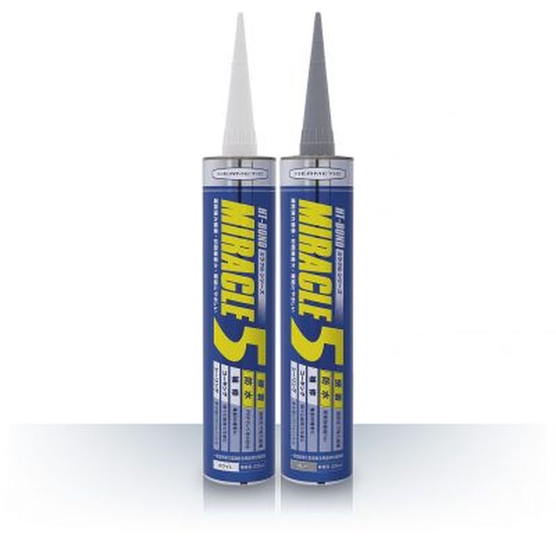 MIRACLE 5 一液湿気硬化型速乾多用途弾性接着剤