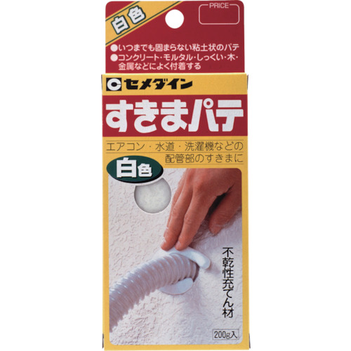 HC-146 すきまパテ 200g/箱(ヘッダー付) 白