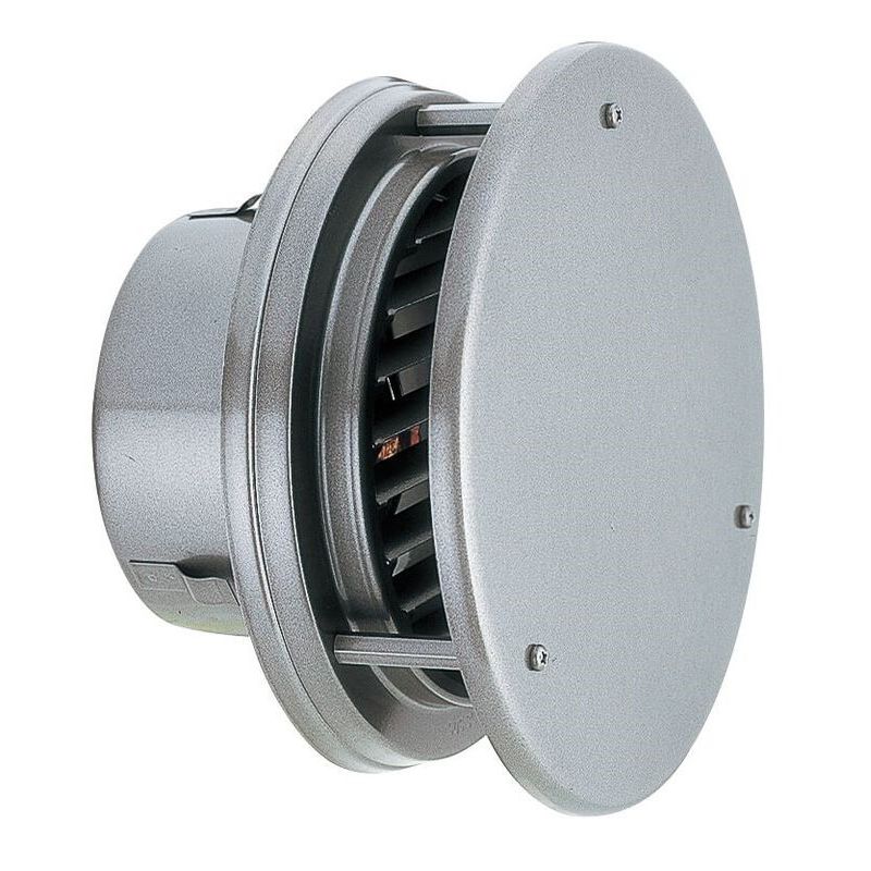WD-GBL-A10 丸型防風板付換気口 防火ダンパー付 網付(10メッシュ)