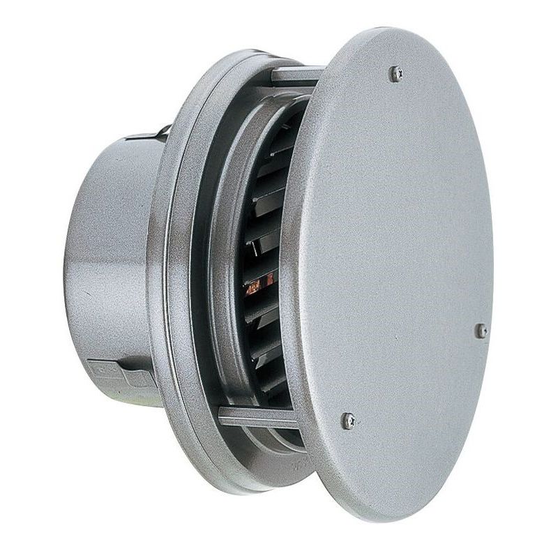WD-G-A3 丸型暴風板付換気口 防火ダンパー付 網付(3メッシュ)