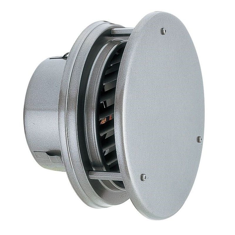 WD-G-A5 丸型暴風板付換気口 防火ダンパー付 網付(5メッシュ)