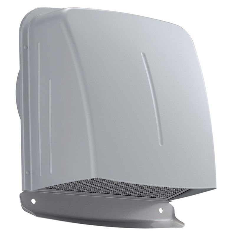 SPFW-C (大口径) 屋外用製品 ステンレス製 パイプフード 深型フード(角型) メッシュ
