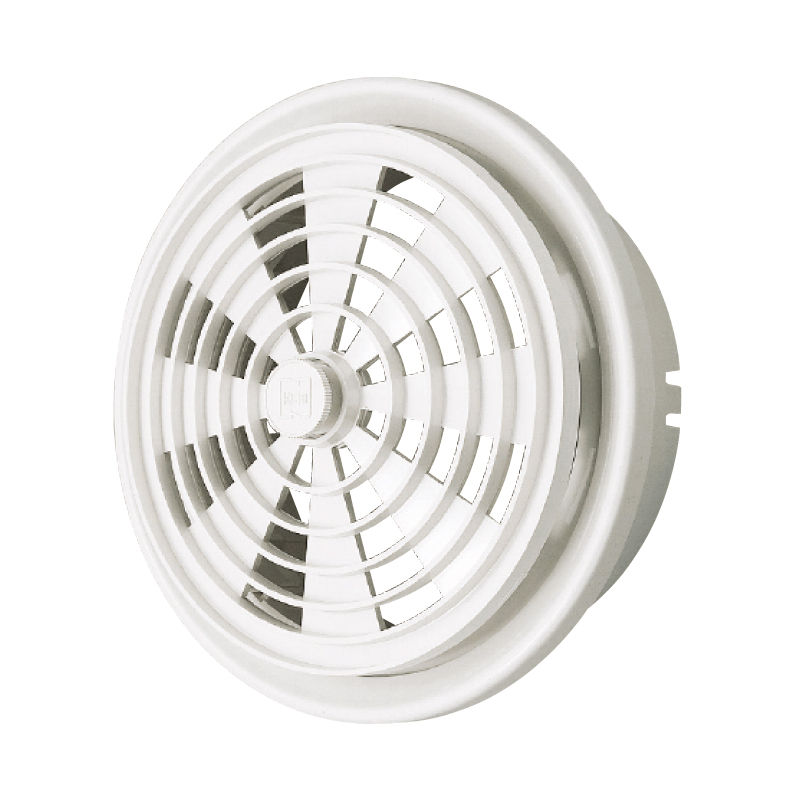 神栄 SRM-100 丸型レジスター 標準 シルバーホワイト
