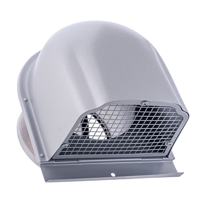 CFND-SC 外壁用ステンレス製換気口 深型フード 下部着脱タイプ 防火ダンパー付 金網型3M