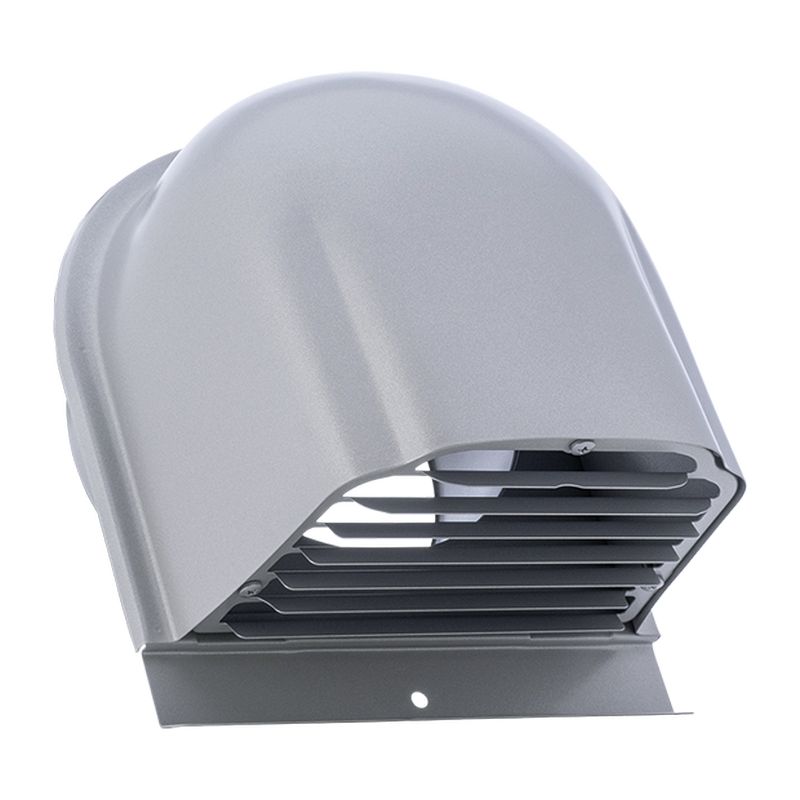 CFX-SN 外壁用ステンレス製換気口 深型フード ガラリ型 下部着脱タイプ 金網5M (塗装品)