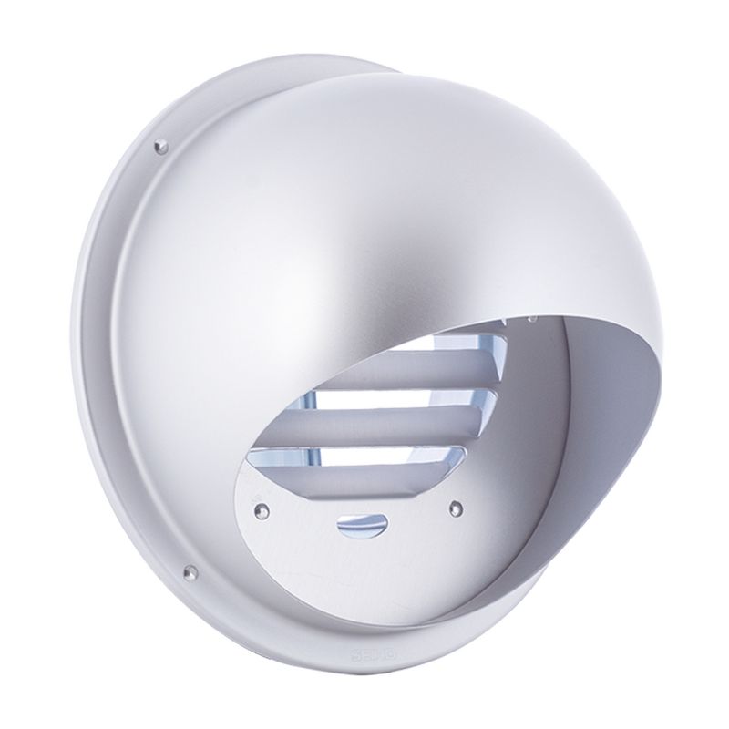 SFVD 外壁用アルミ製換気口 セルフードC 偏芯ガラリ型 防火ダンパー付 (塗装品)