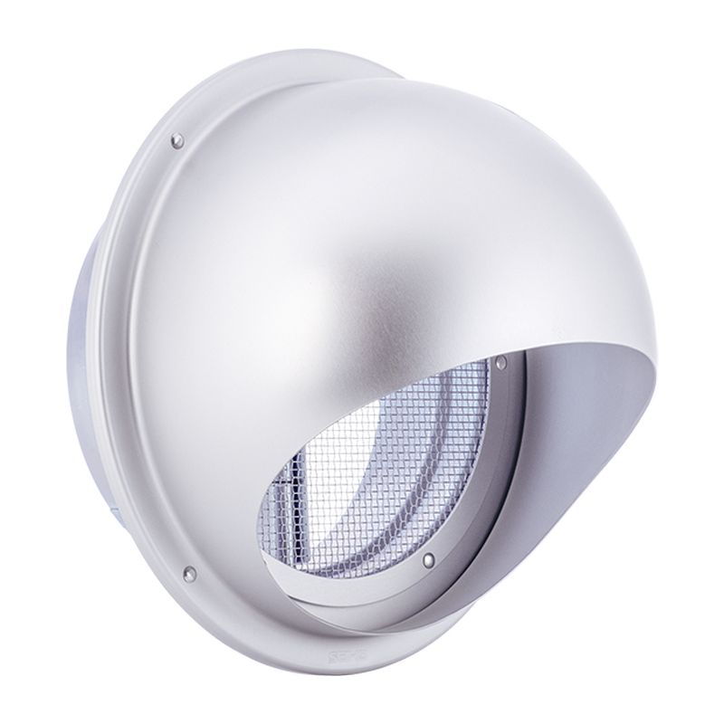 SFND 外壁用アルミニウム製換気口 セルフードC 防火ダンパー付 同芯金網型3M (塗装品)
