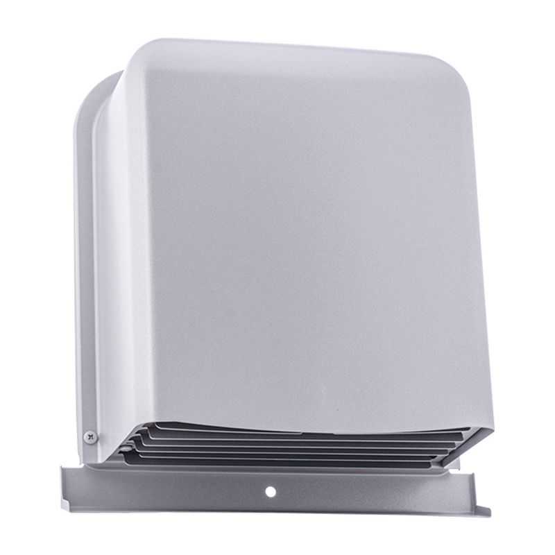 GFXD-BSCN 防音用製品 ステンレス製換気口 ワイド水切り付 深型 厚型 ガラリ型 防音タイプ 下部着脱タイプ 防火ダンパー付 金網10M