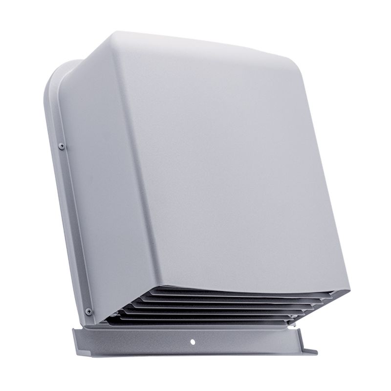 GFXD-BYFSC 防音用製品 ステンレス製換気口 深型 ガラリ型 防音タイプ (吸音材:耐湿･油型) 防火ダンパー付 (塗装品)