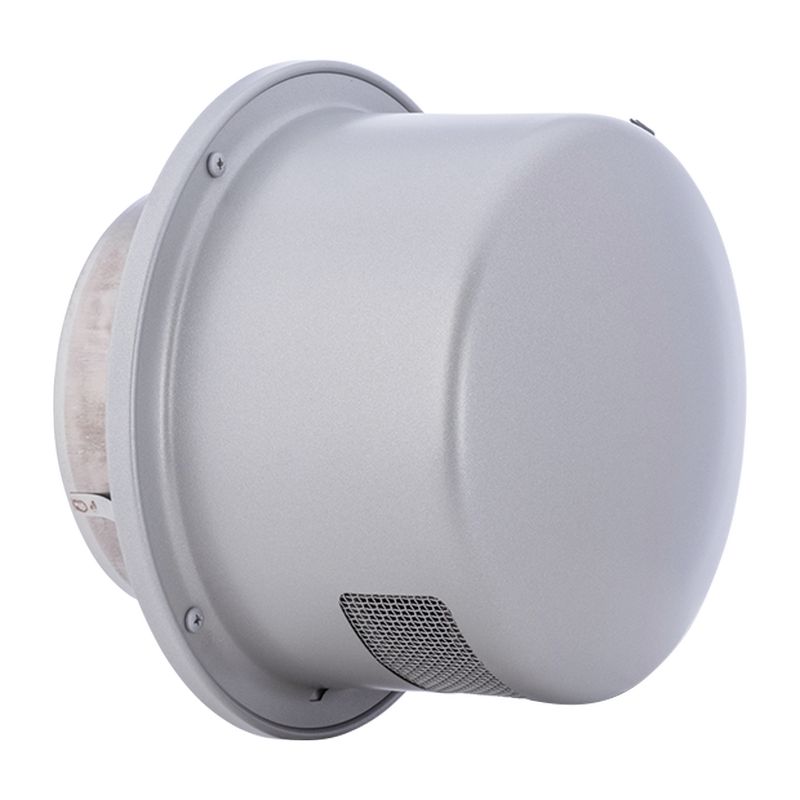 RCN-TBS 防音用製品 ステンレス製換気口 丸型キャップ 防音タイプ 金網型10M (塗装品)