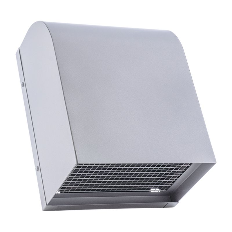 WB-BS 防音用製品 ステンレス製換気口 角型フード 防音タイプ 金網型10M (塗装品)