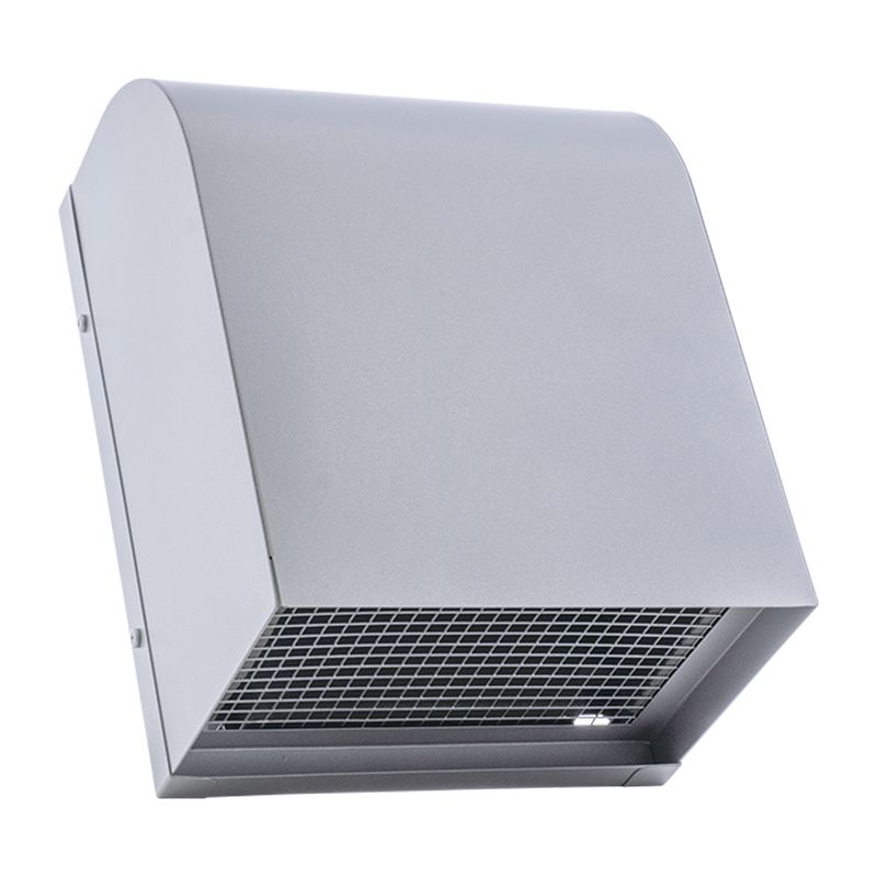 WBD-BSC 防音用製品 ステンレス製換気口 角型フード 防音タイプ 防火ダンパー付 金網型10M (塗装品)