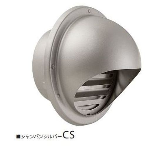 B-MVL 丸型フード付換気口(開口部:大)(取付穴付)カラー