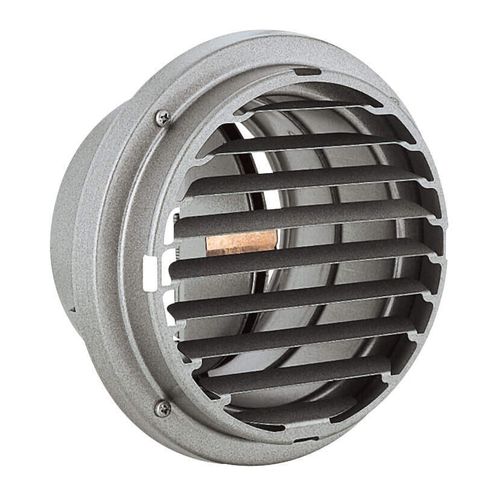 ND-STVC-A5 丸･平型換気口 コンパクトタイプ 防火ダンパー付 網付(5メッシュ)塗装
