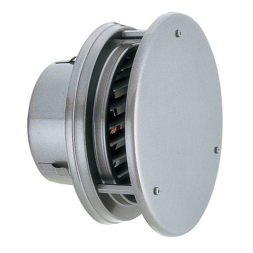 WD-GBL-A10 丸型防風板付換気口 防火ダンパー付[都市再生機構呼称 PSUSD]網付(10メッシュ)塗装