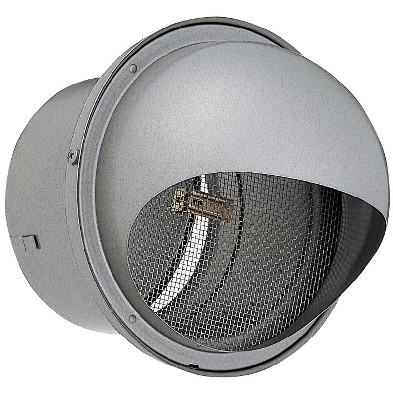 SHW-AK-DSP 屋外用製品 ステンレス製 パイプフード 丸型フード メッシュ 防火ダンパー