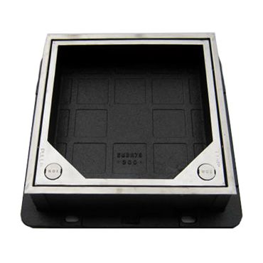 EMDH7S 簡易密閉形 重耐型 ステンレス目地付インターロッキングブロック用 マンホールふた